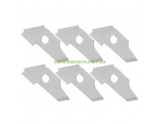 Острие резервно за кръгово рязане на строителни материали Wolfcraft 5893000 22 мм, 6 броя thumbnail image