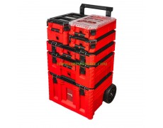 Модулна система от 6 куфара за инструменти с колела и дръжка Raider Pro RDP-MSS7 139615 с размери 556x1120x424 мм thumbnail image