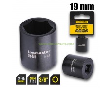 Ударна шестостенна вложка 19 мм, 3/8 Top Master Pro 330814 thumbnail image