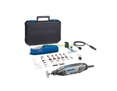 Комплект прав шлайф с плавно регулиране с гъвкав вал и 45 аксесоари Dremel 4250-3/45 175 W, 35000 мин-¹, 0.8-3.2 мм F 013 425 0JF в куфар thumbnail image