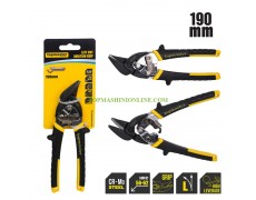 Лява усилена ножица за рязане на ламарина с дължина 190 мм Top Master Pro 370723 thumbnail image