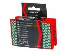 Диамантена абразивна гъба за ръчно шлайфане с едрина Р200 Raider 189109 размери 95x60x32 мм thumbnail image