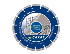 Диамантен диск за сухо рязане на армиран бетон и скални материали с диаметър 125х22.23 мм Carat CS12530000 thumbnail image