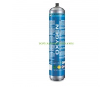 Алуминиев флакон с кислород за газокислородно заваряване и запояване Kemper 571A12 110 bar, M12x1 thumbnail image