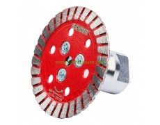 Диамантен диск за рязане на керамика, камък и метал с диаметър &Oslash; 65 мм Raider 162127 с връзка М 14 thumbnail image