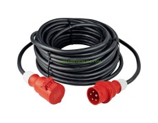 Трифазен удължител за ток 10 метра 5х4 мм&sup2; H07RN-F, 32 А, 400 V, IP44 As - Schwabe 61027 thumbnail image