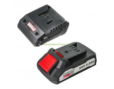 Комплект акумулаторна батерия и зарядно устройство Raider RDP-R20 20 V, 2.0 Ah, Li-ion, 032120, R20 System 032120 thumbnail image