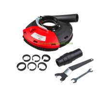 Предпазител с прахоуловител за ъглошлайф с диаметър Ø 180 мм Raider 139507 с адаптери thumbnail image