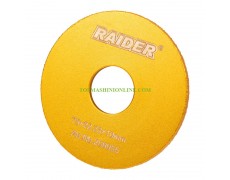 Диамантен диск за ъглошлайф за полукръглo шлайфане на ръбове с диаметър &Oslash; 75 мм Raider 209955 и дебелина 10 мм thumbnail image