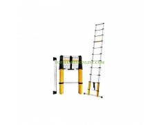 Алуминиева телескопична стълба 11 стъпала DRABEST TELE MAX 3.27 м, до 150 кг thumbnail image