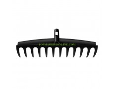 Градинско гребло право без дръжка Fiskars Solid QuikFit 410 мм, 12 зъба thumbnail image