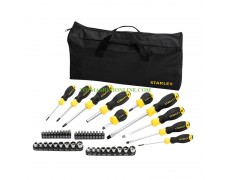 Комплект отвертки с битове и вложки Stanley STHT0-70887 48 части в чанта thumbnail image