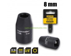 Ударна шестостенна вложка 8 мм, 3/8 Top Master Pro 330803 thumbnail image