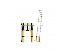 Алуминиева телескопична стълба 13 стъпала DRABEST TELE MAX 3.81 м, до 150 кг thumbnail image
