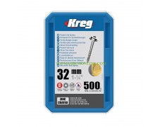 Поцинковани самонарезни винтове за дърво с дължина 32 мм Kreg SML-C125-500 Maxi Loc 500 бр. груба резба thumbnail image