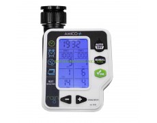 Електронен таймер-програматор за поливане за кран с 2 зони Rain Amico 2 +, 6 bar, вход - 3/4 и 1 Ж, изход - 3/4 М thumbnail image