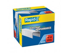 Скоби за телбод 12 мм тип 9/12 Rapid 24871400 5000 броя от поцинкована стомана thumbnail image
