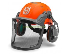 Комбинирана предпазна каска с антифони и защитна мрежа Husqvarna Technical thumbnail image