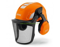 Комбинирана противоударна предпазна каска с антифони и метална мрежа Stihl Advance X-Vent 30 dB 00008880802 thumbnail image