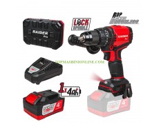 Двускоростна акумулаторна ударна бормашина Raider Pro RDP-YBID20 030263 с 1 батерия 20 V 4 Ah Li-ion, 60 Nm, 1/4 в куфар thumbnail image