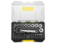 Комплект гедоре, тресчотка с вложки и битове Stanley Fatmax FMMT19101-0 5-14 мм, 37 бр. 1/4" в куфар thumbnail image