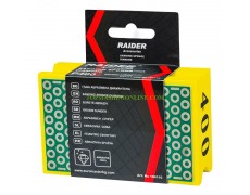 Диамантена абразивна гъба за ръчно шлайфане с едрина Р400 Raider 189110 размери 95x60x32 мм thumbnail image