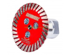 Диамантен диск за рязане на керамика, камък и метал с диаметър &Oslash; 60 мм Raider 162126 с връзка М 14 thumbnail image