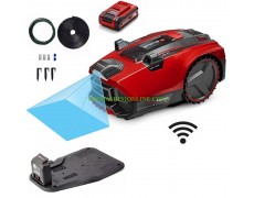 Акумулаторна косачка-робот Einhell FREELEXO CAM PLUS 600 с 1 батерия 18 V, 4 Ah, 600 м², 180 мм 3413975 и зарядна станция thumbnail image