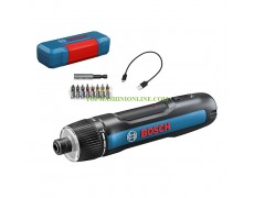 Акумулаторна отвертка 3.6 V, 2 Ah, Li-Ion, 5 Nm Bosch GO 3 в куфар с 8 битa thumbnail image