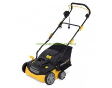 Електрически аератор вертикулатор 2в1 с кош 45 л POWER PLUS POWXG7516 с мощност 1800 W, 36 см thumbnail image