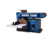 Комбиниран стационарен лентов и дисков шлайф Scheppach BTS800 Vario с мощност 400 W, лента 915х100 мм, 5903313901 thumbnail image