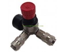 Редуцир вентил 1/4" с манометър и две бързи връзки Vepa F200B/4 до 8 bar thumbnail image