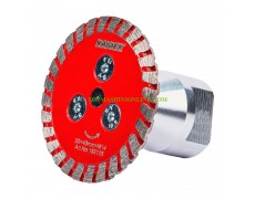 Диамантен диск за рязане на керамика, камък и метал с диаметър &Oslash; 50 мм Raider 162125 с връзка М 14 thumbnail image