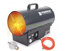 Газов калорифер с LCD-дисплей с мощност 15 kW Powermat PM-NAG-15GLN 380 м³/ч thumbnail image