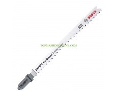 Комплект от 25 броя нож за прободен трион-зеге за праволинейно рязане на дърво с T-захват 117 мм Bosch 2608901181 EXPERT Hardwood 2-side clean T308BFP 2608901181 thumbnail image