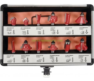 product Комплект фрезери за оберфреза Yato YT-68005 12 броя, опашка &Oslash; 8 мм, в кутия image thumb
