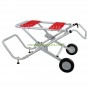 Сгъваема стойка-маса за настолен циркуляр с колела Redstone UMB50 T 3907106940 150 кг, 100х299х63 см