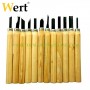 Комплект дърводелски длета Wert W 2512 135 мм, 12 части