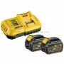 Кoмплект акумулаторна батерия и зарядно устройство DeWALT DCB118T2 2 x 54.0/18.0 V, 2.0/6.0 Ah, Li-Ion + DCB118