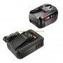 Стартов комплект акумулаторна батерия 18 V 4 Ah Li-ion и зарядно устройство Bosch 1600A031T6 Starter Set 18V Alliance