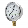 Радиален манометър за въздух Ø 100 мм с глицерин Gesa М0302 0-100 bar, 1/2”, 100R100IR2GMA