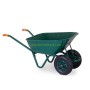 Градинска ръчна количка с две плътни колела Premium Green 43433 120 л