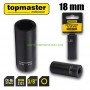Удължена ударна шестостенна вложка 18 мм, 3/8 Top Master Pro 330831